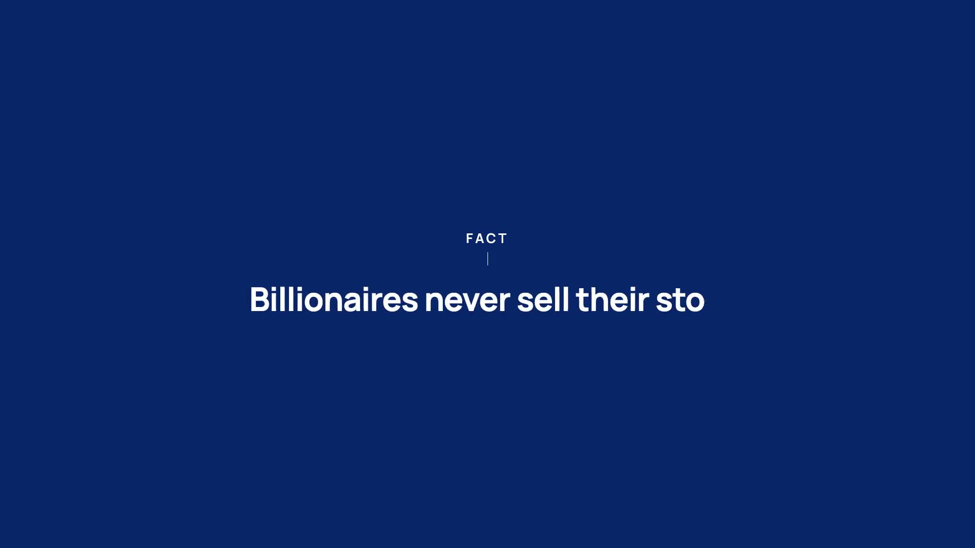 The billionaire playbook